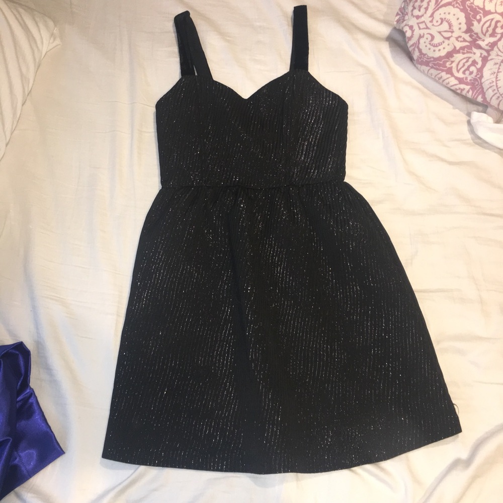 Black Sparkly Cocktail Dress